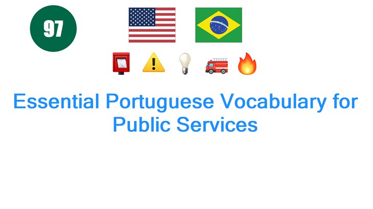 Essential Portuguese Vocabulary for Public Services